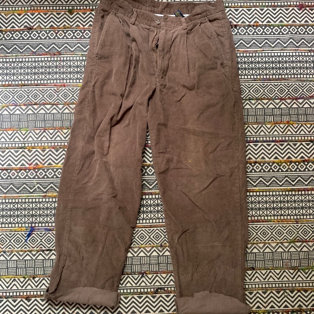 Club room corduroy brown pants